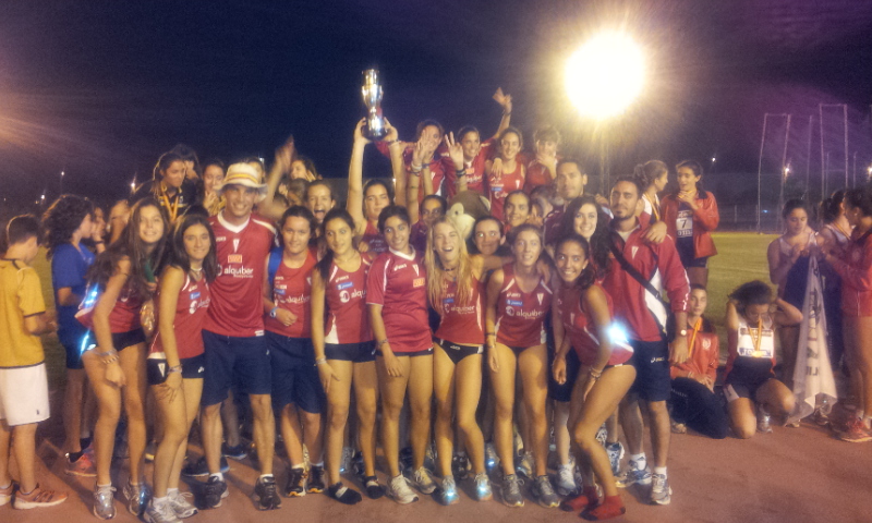 Foto las Campeonas de España de Clubes Cadete 2012