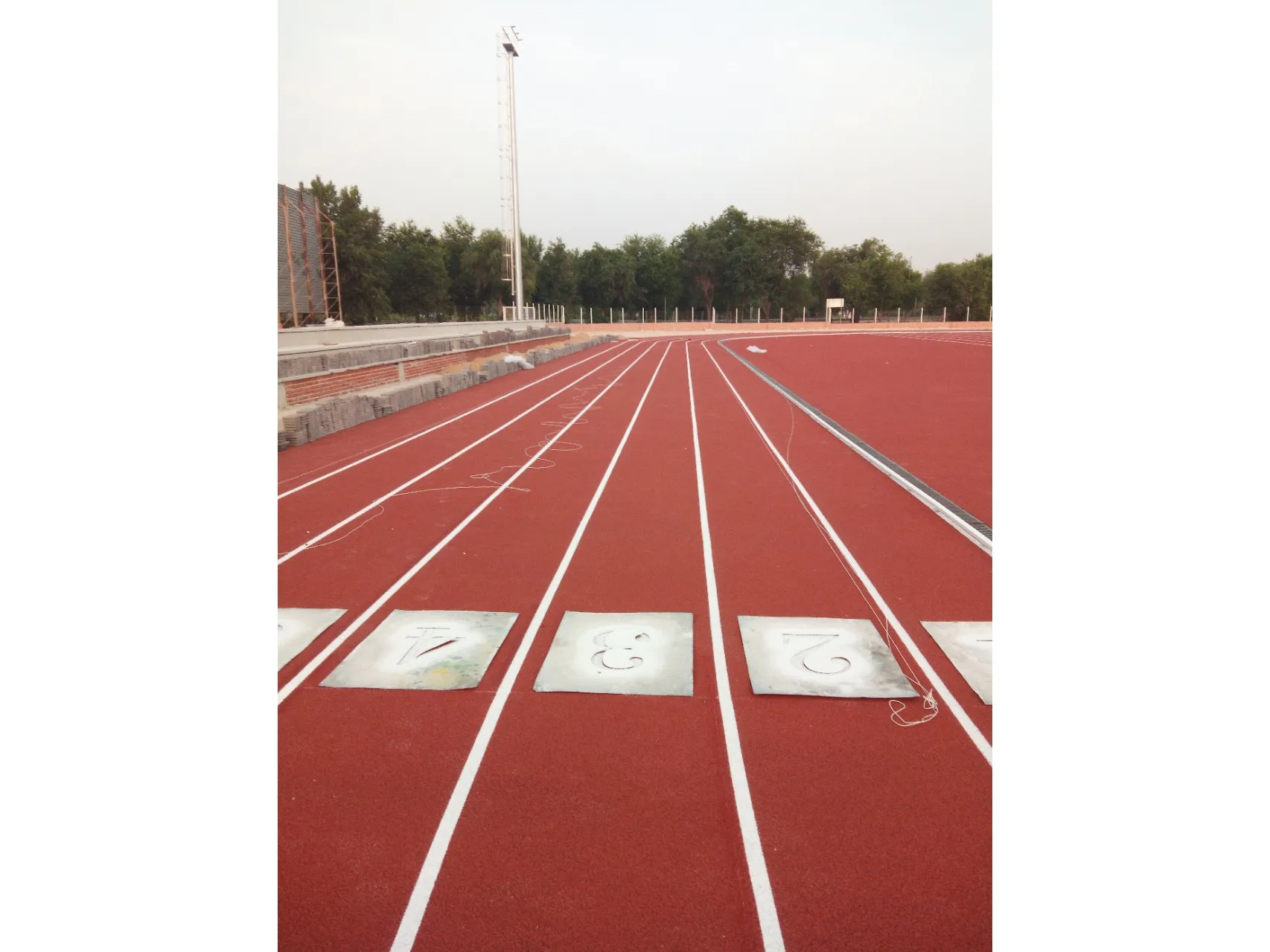 Nueva pista de atletismo en San Martin de la Vega