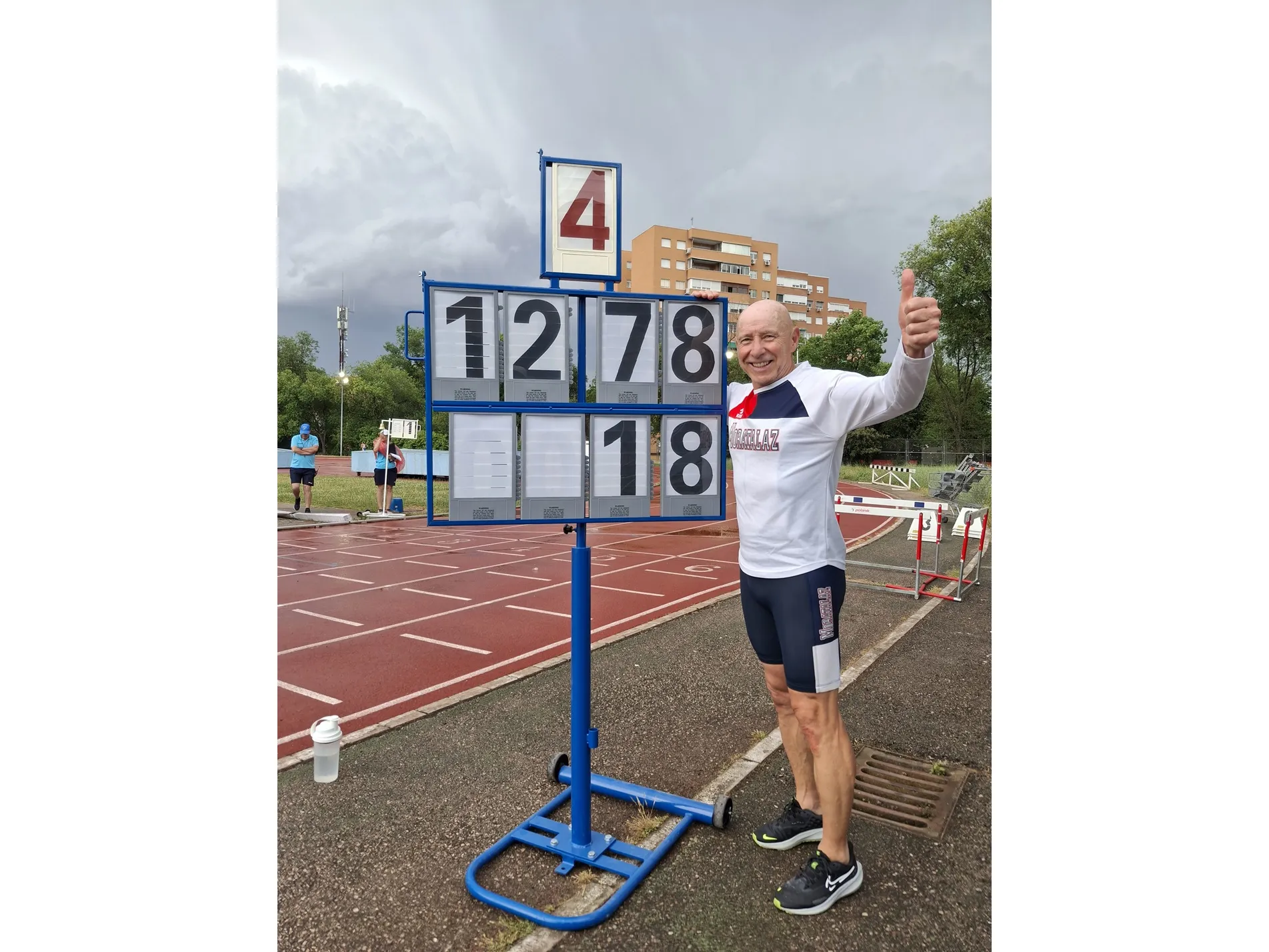 Récord de Europa Master 100m M70