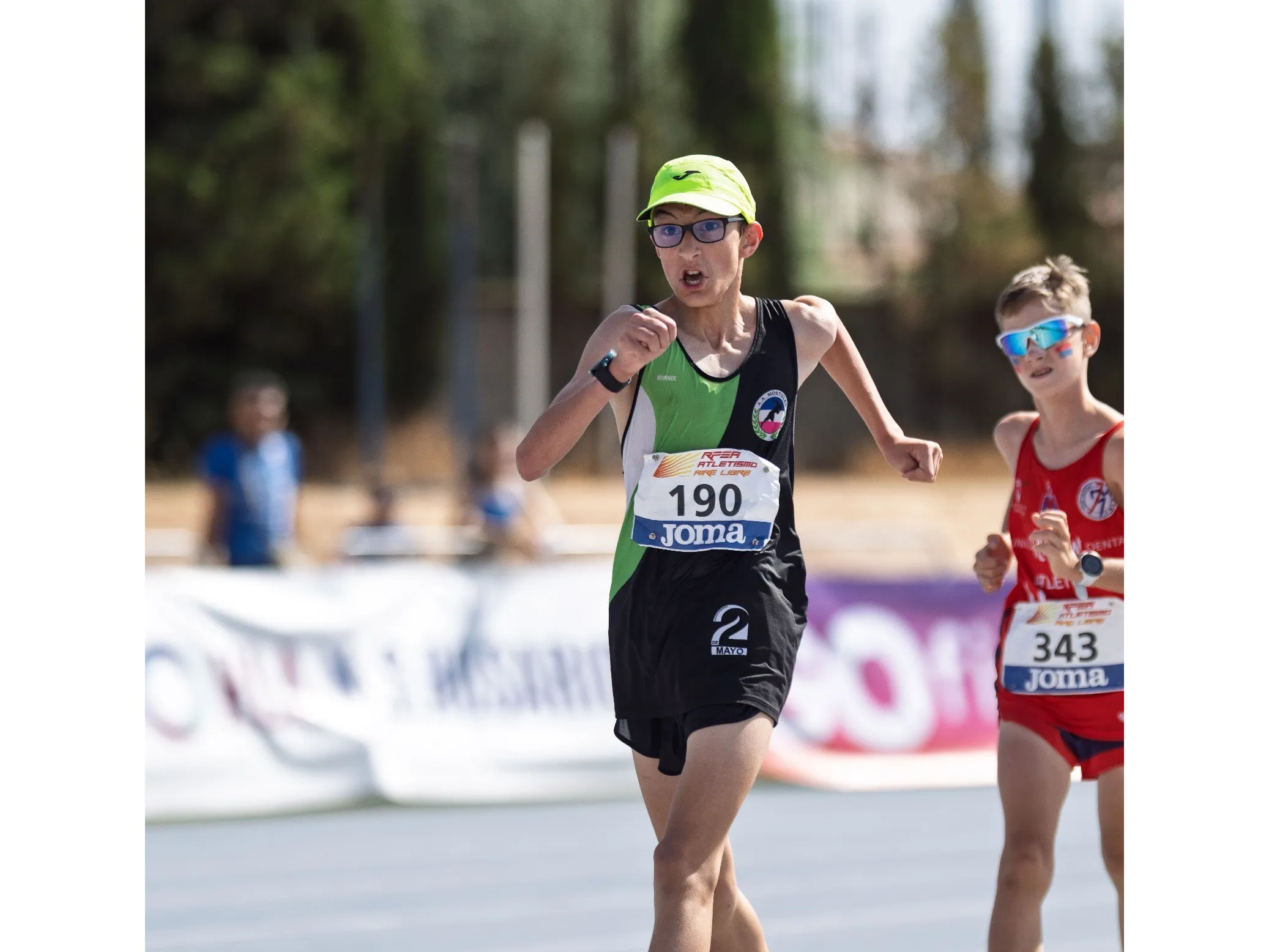 Récord de Madrid Sub 14 de 3.000m marcha