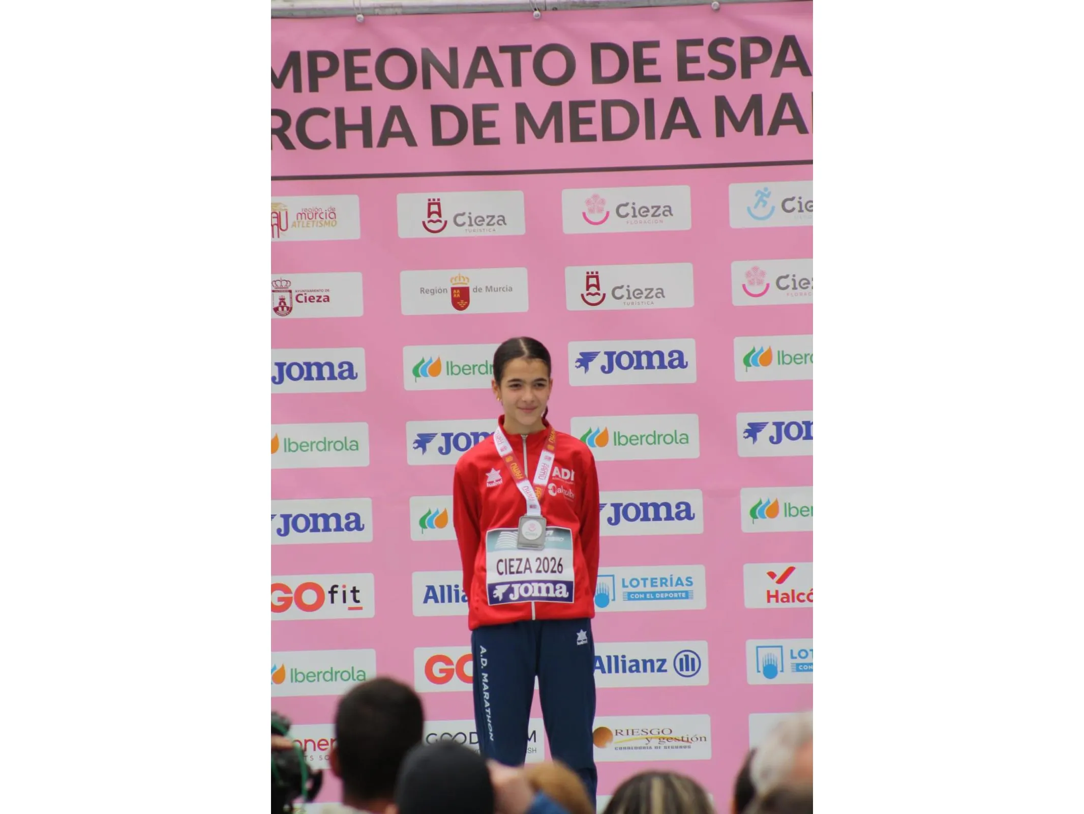 Récord de Madrid Sub 16 de 5km marcha